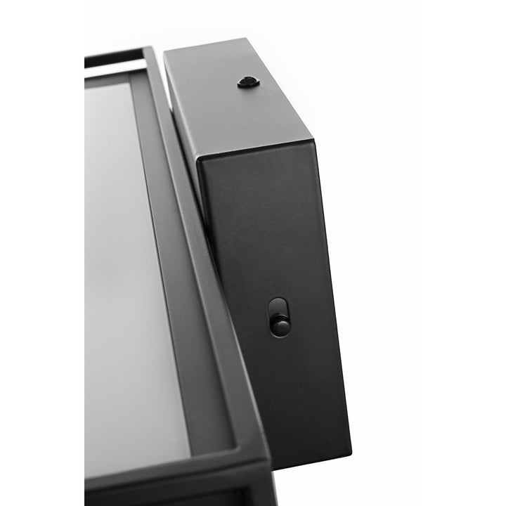 16 Inch Led Wall Sconce In Black