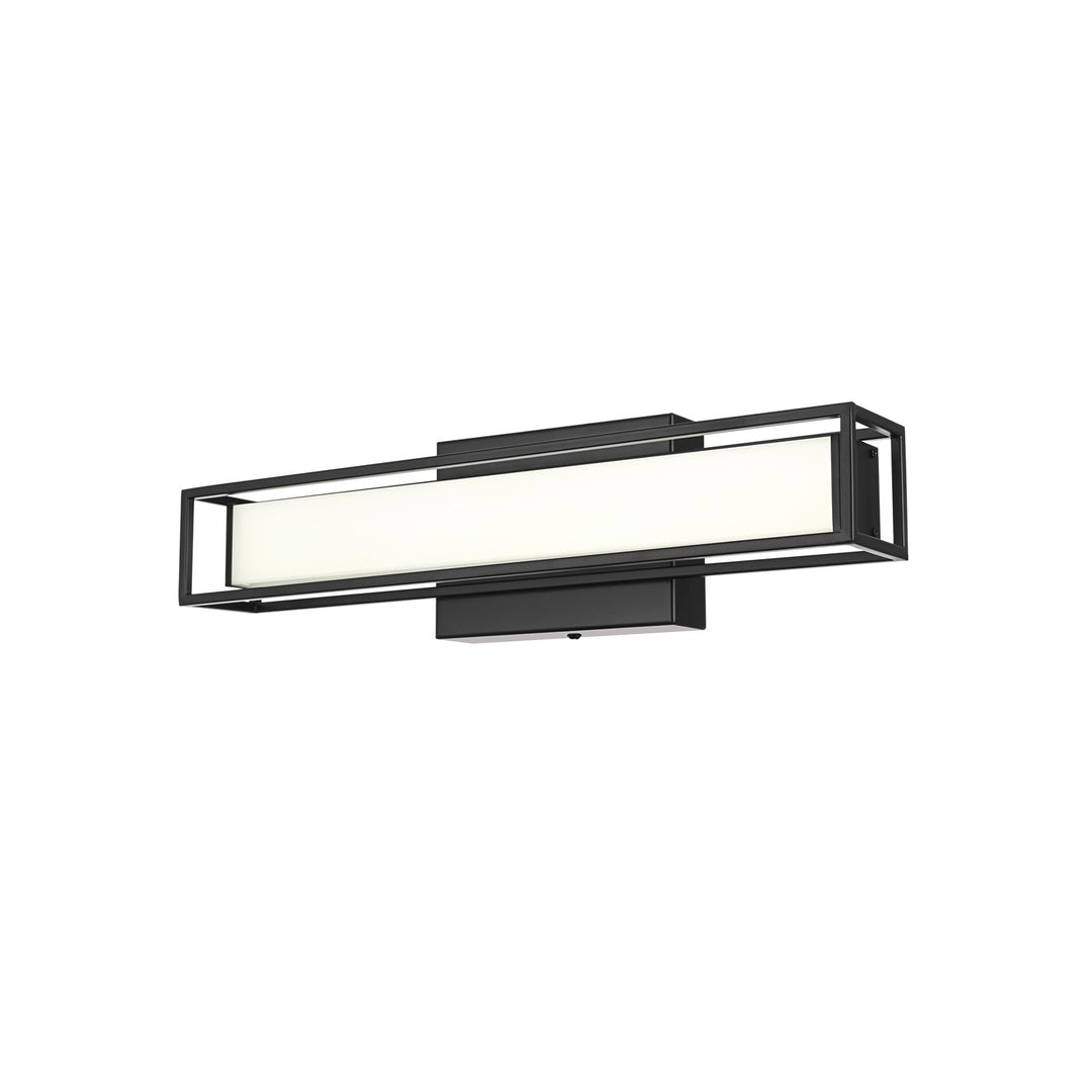 16 Inch Led Wall Sconce In Black