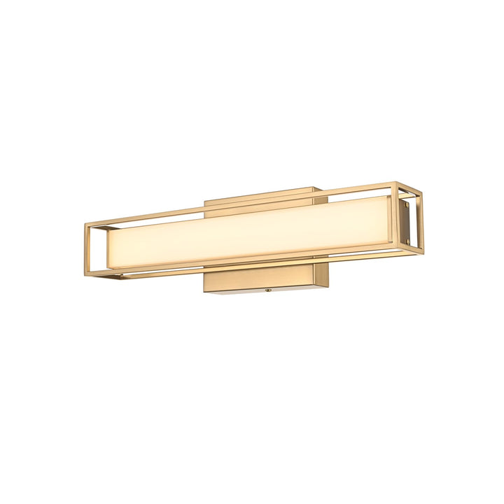 16 Inch Led Wall Sconce In Satin Gold