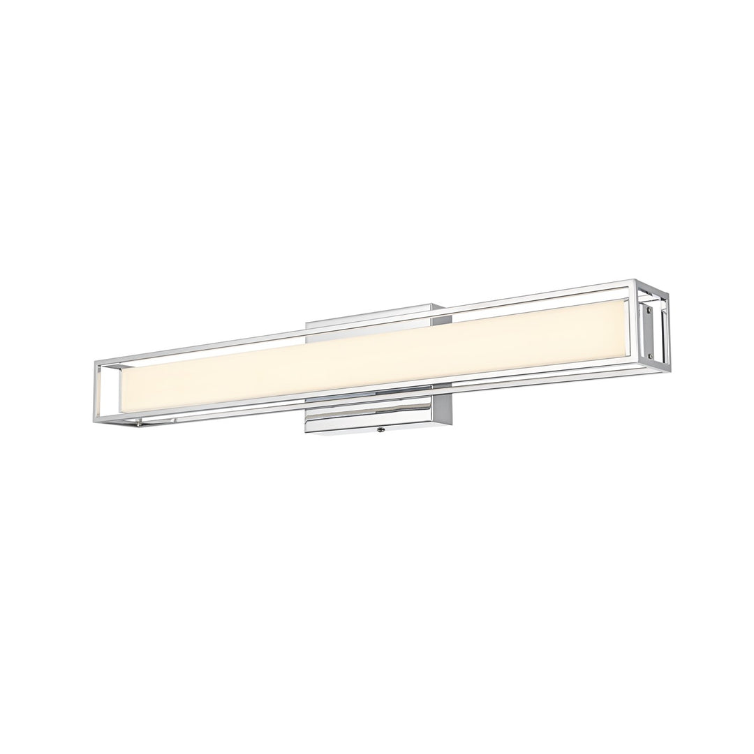 24 Inch Led Wall Sconce In Chrome