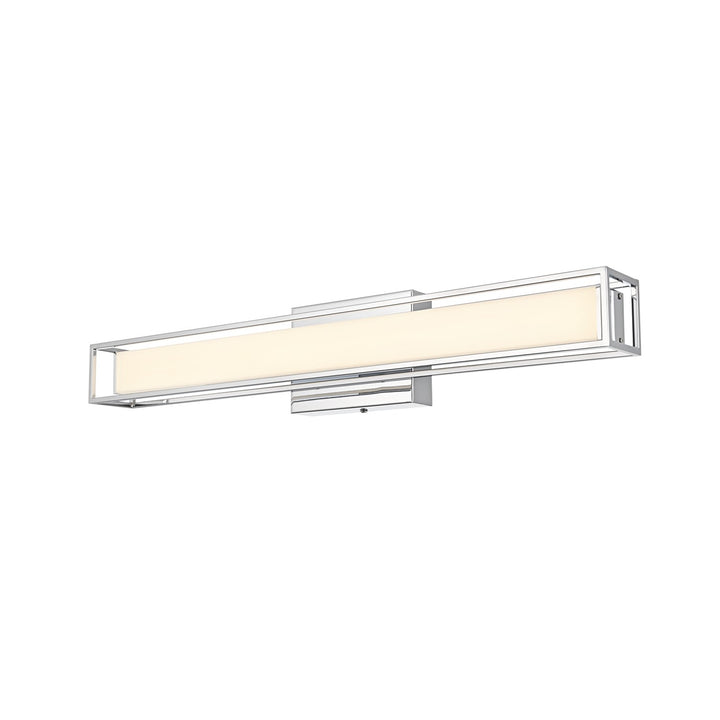 24 Inch Led Wall Sconce In Chrome