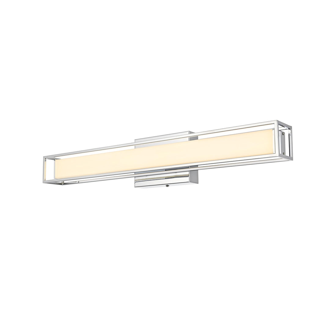 24 Inch Led Wall Sconce In Chrome