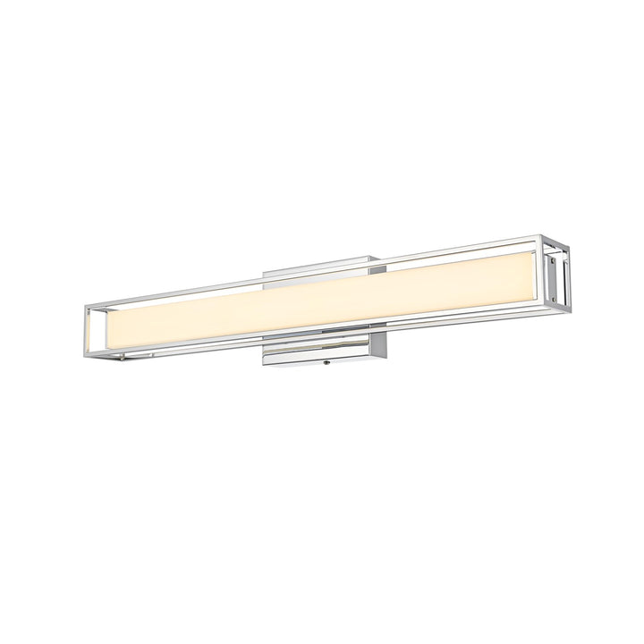 24 Inch Led Wall Sconce In Chrome