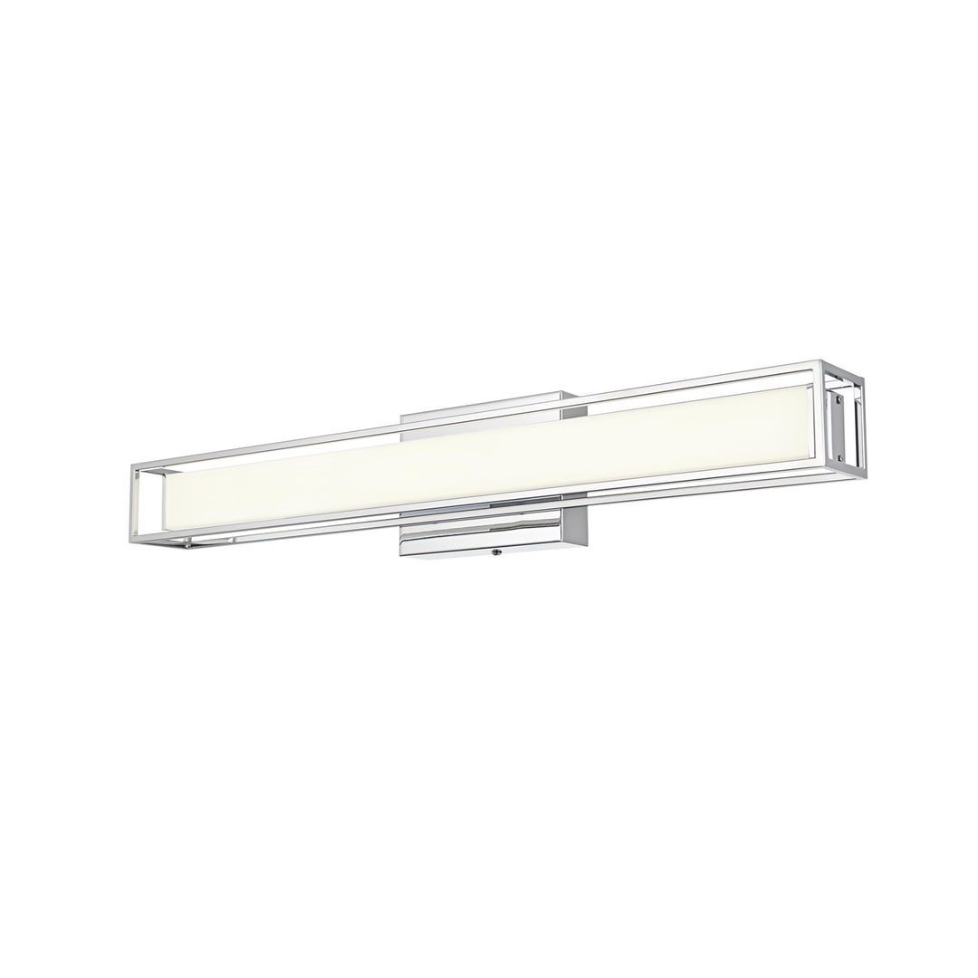 24 Inch Led Wall Sconce In Chrome