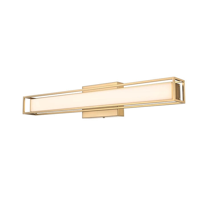 24 Inch Led Wall Sconce In Satin Gold