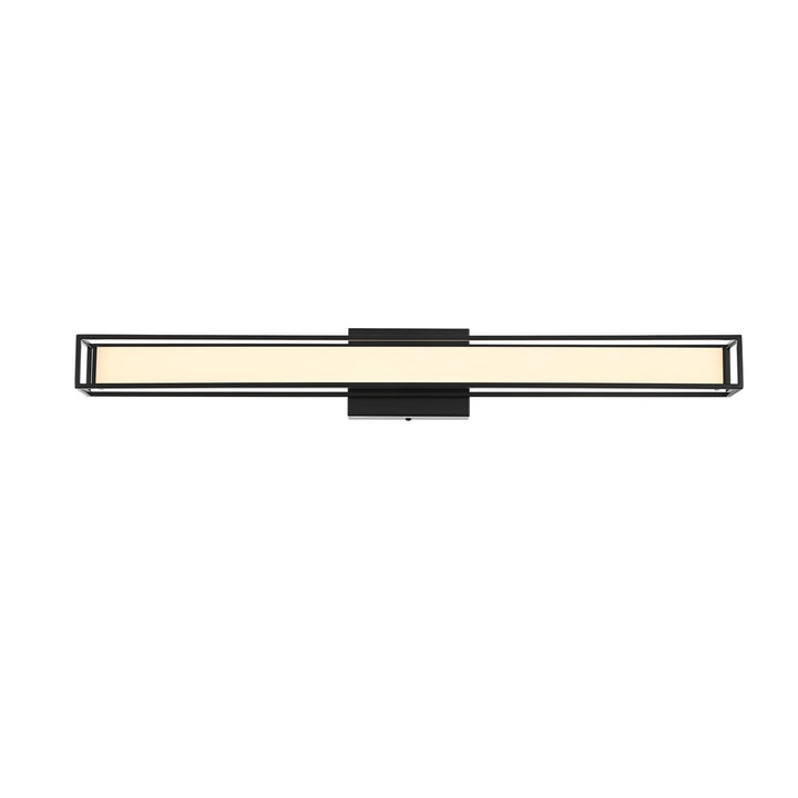 31 Inch Led Wall Sconce In Black by Living District