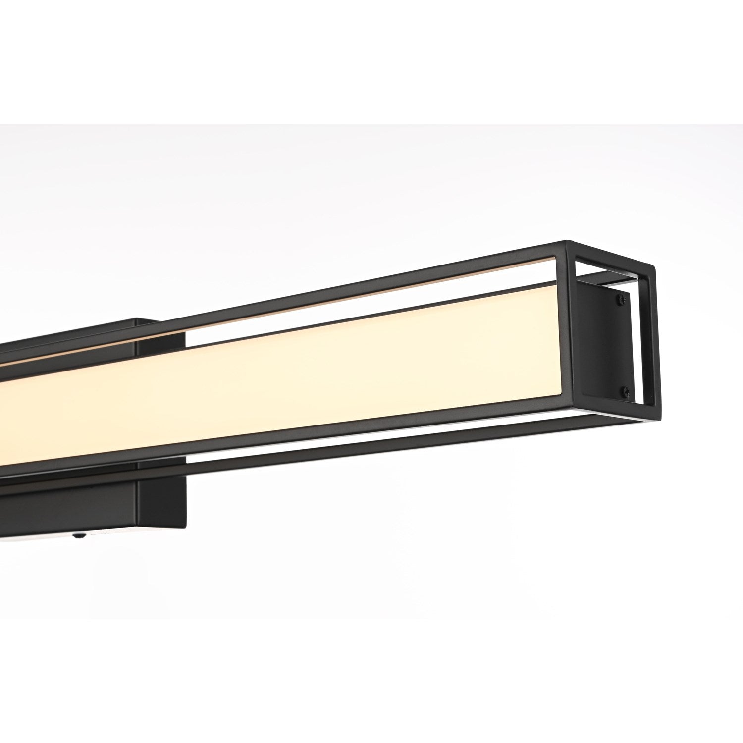 31 Inch Led Wall Sconce In Black