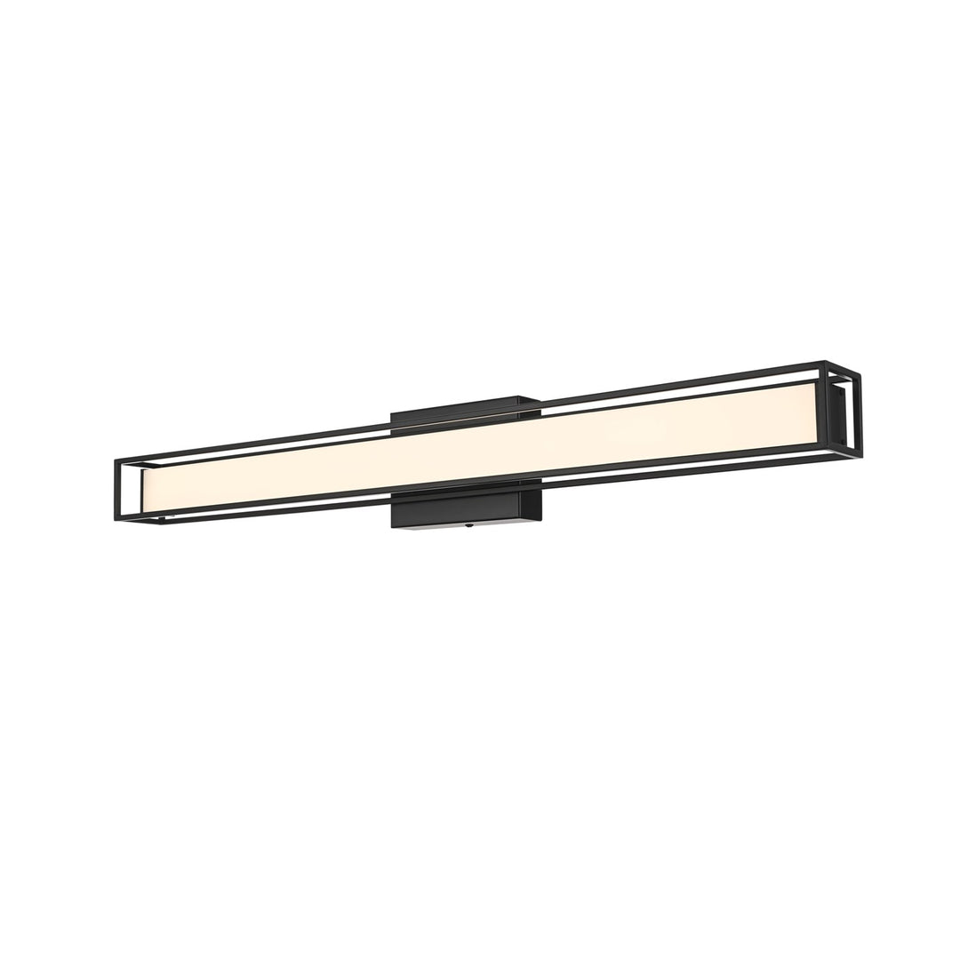 31 Inch Led Wall Sconce In Black