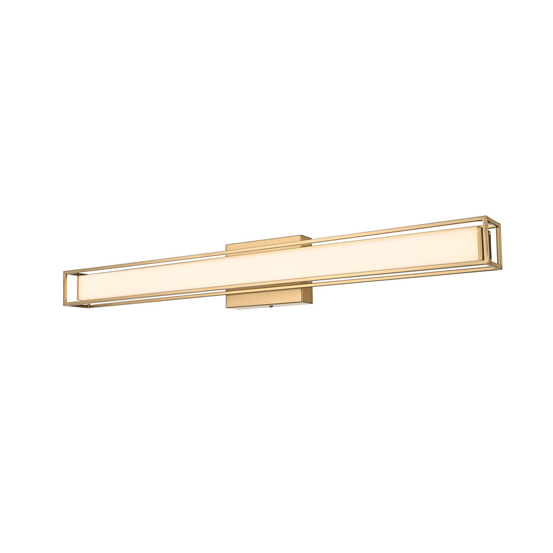 31 Inch Led Wall Sconce In Satin Gold