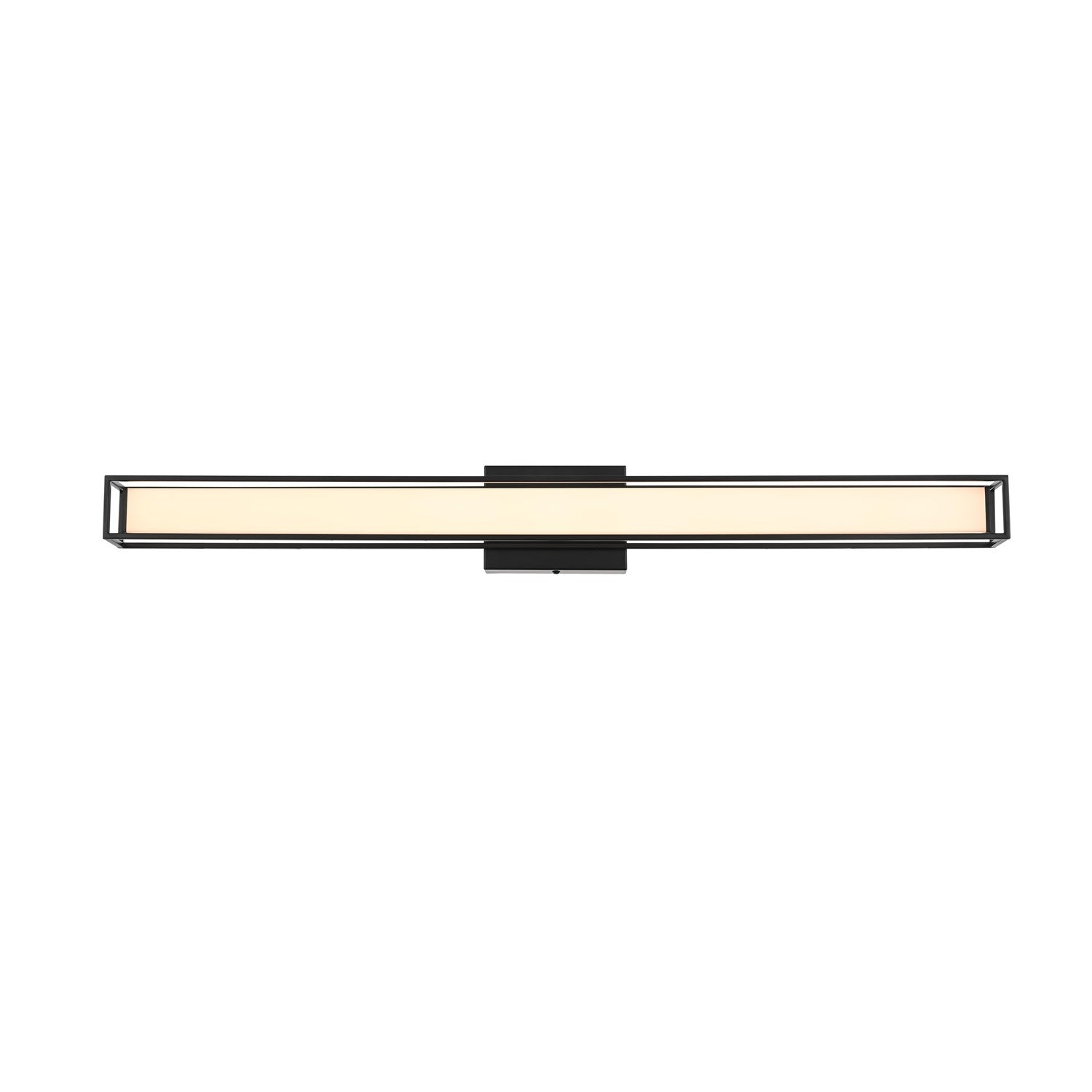 36 Inch Led Wall Sconce In Black by Living District