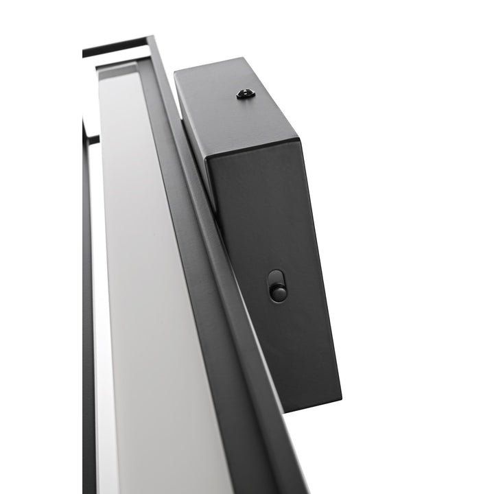 36 Inch Led Wall Sconce In Black