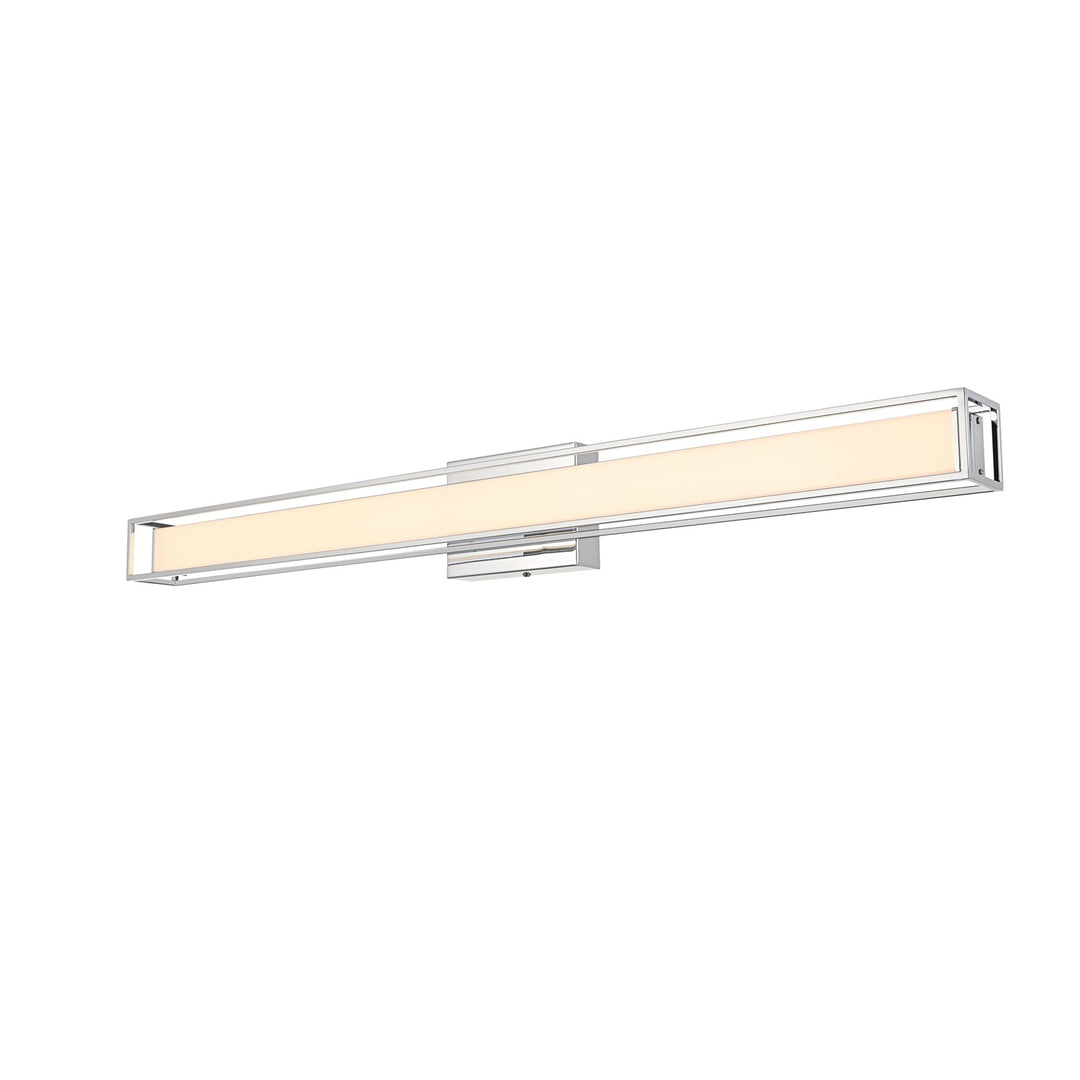 36 Inch Led Wall Sconce In Chrome
