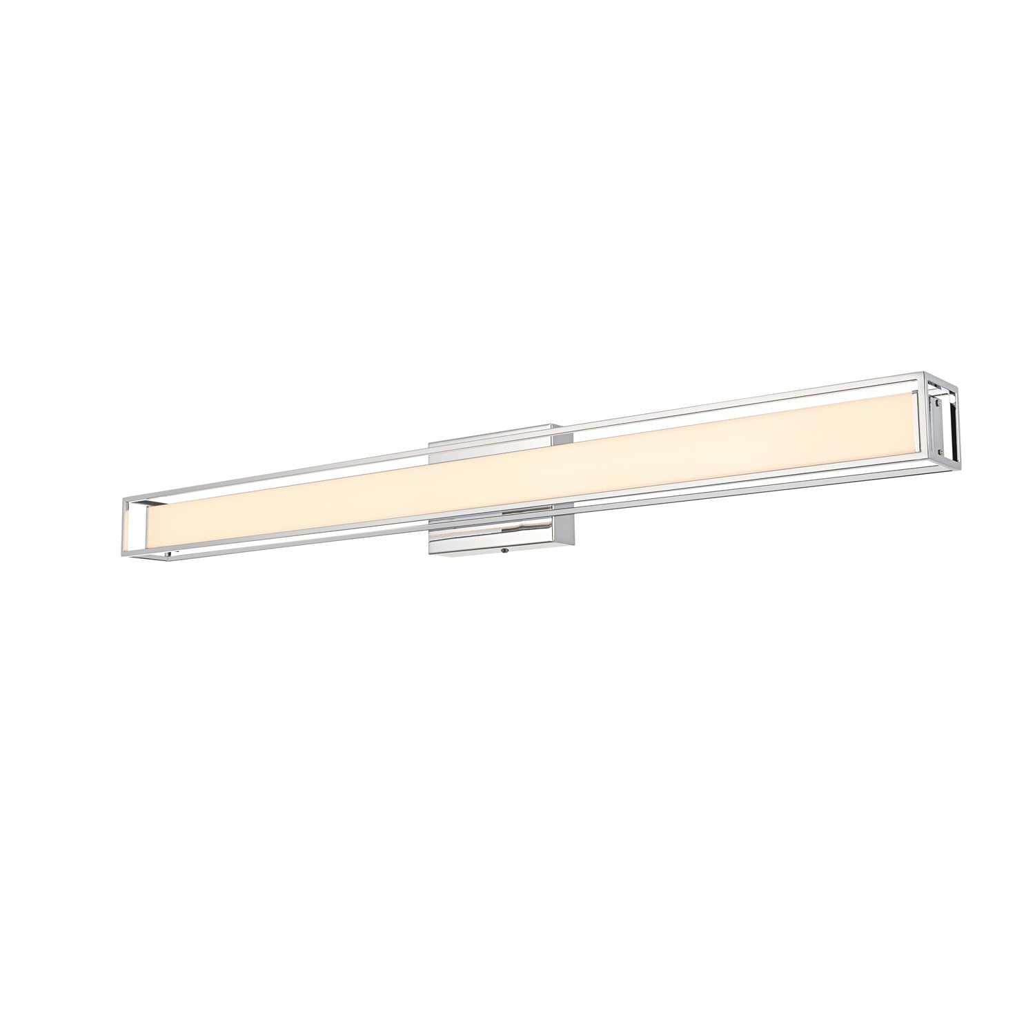 36 Inch Led Wall Sconce In Chrome