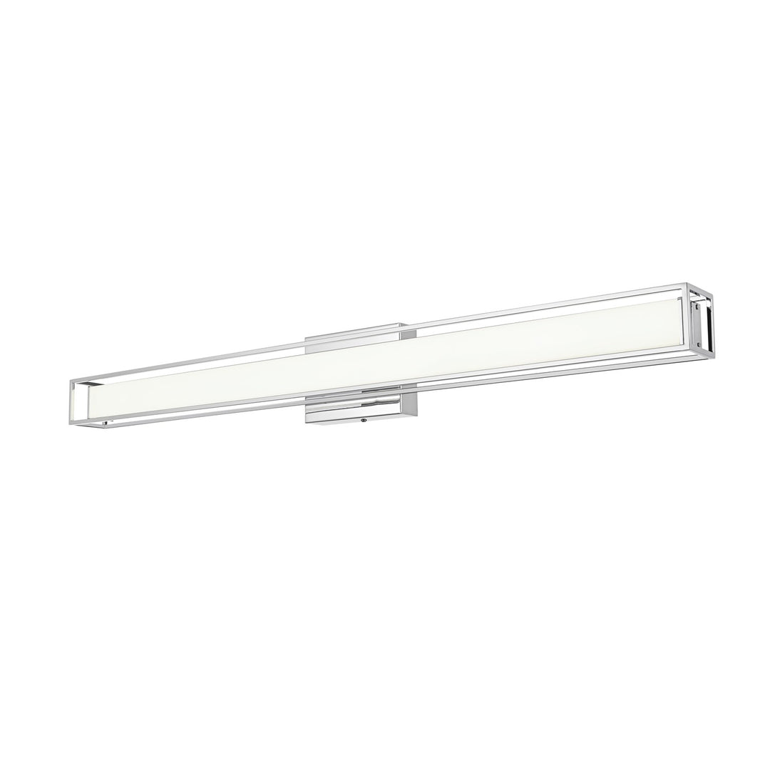 36 Inch Led Wall Sconce In Chrome