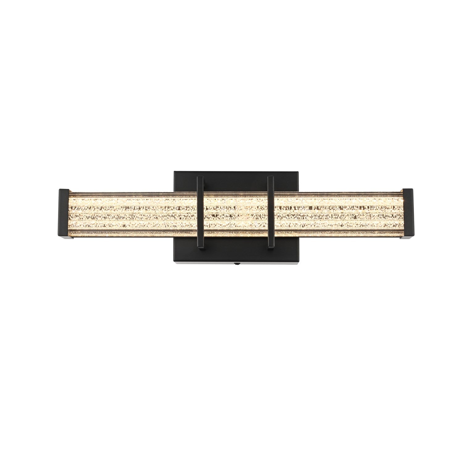 16 Inch Led Wall Sconce In Black by Living District