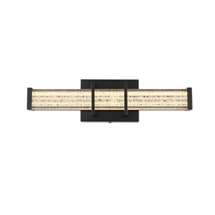 16 Inch Led Wall Sconce In Black by Living District