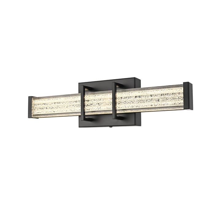 16 Inch Led Wall Sconce In Black