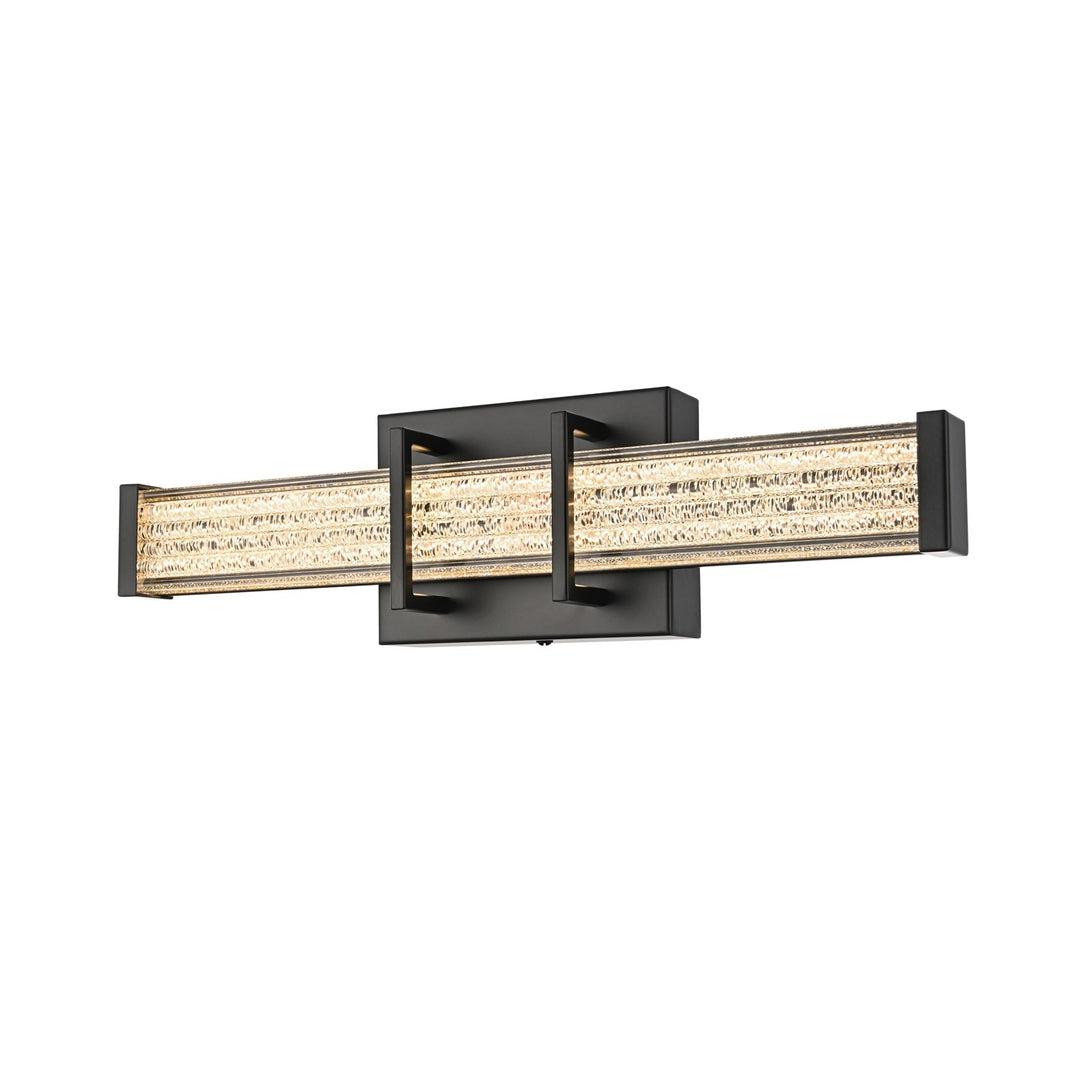 16 Inch Led Wall Sconce In Black