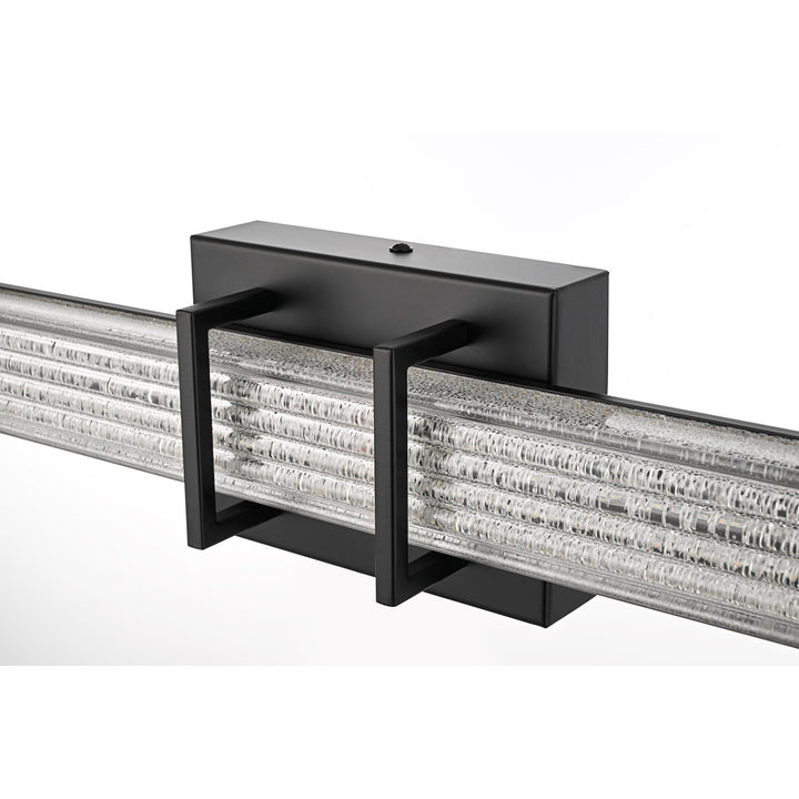 16 Inch Led Wall Sconce In Black