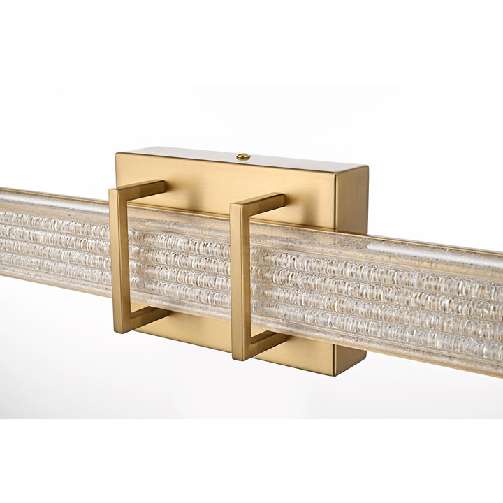 16 Inch Led Wall Sconce In Satin Gold