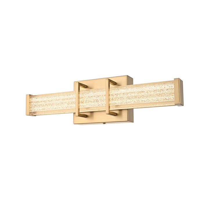 16 Inch Led Wall Sconce In Satin Gold