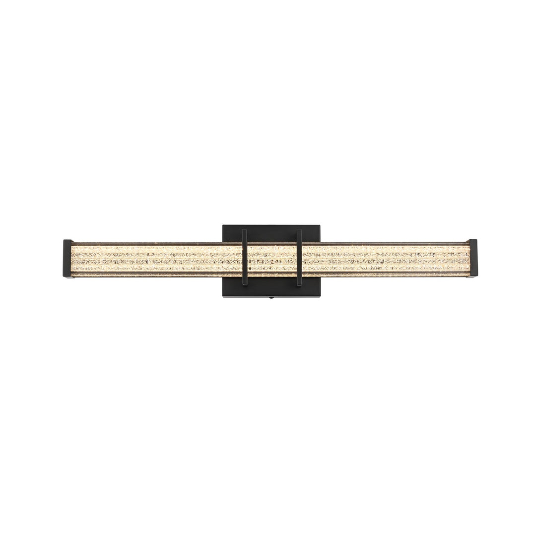 24 Inch Led Wall Sconce In Black by Living District
