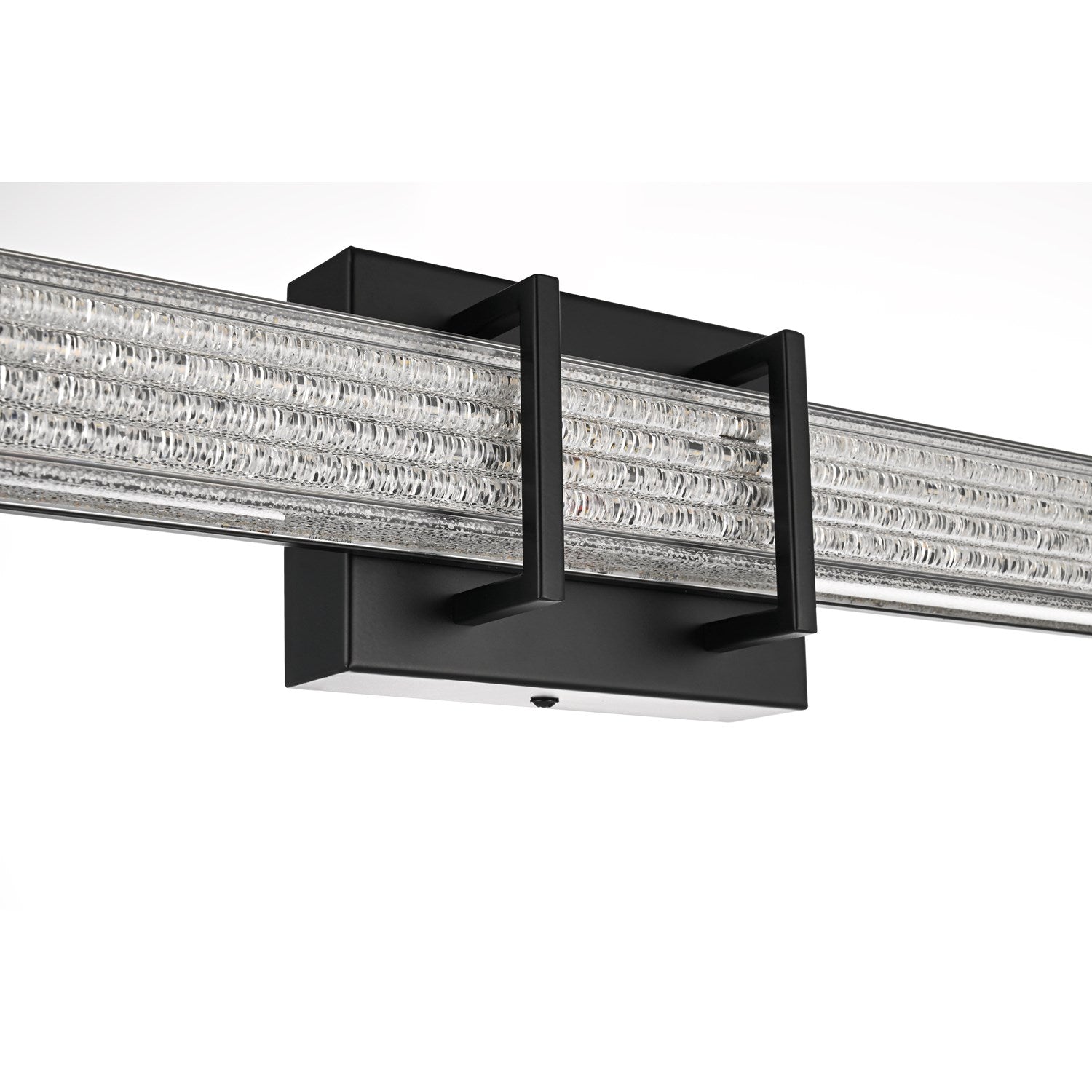 24 Inch Led Wall Sconce In Black