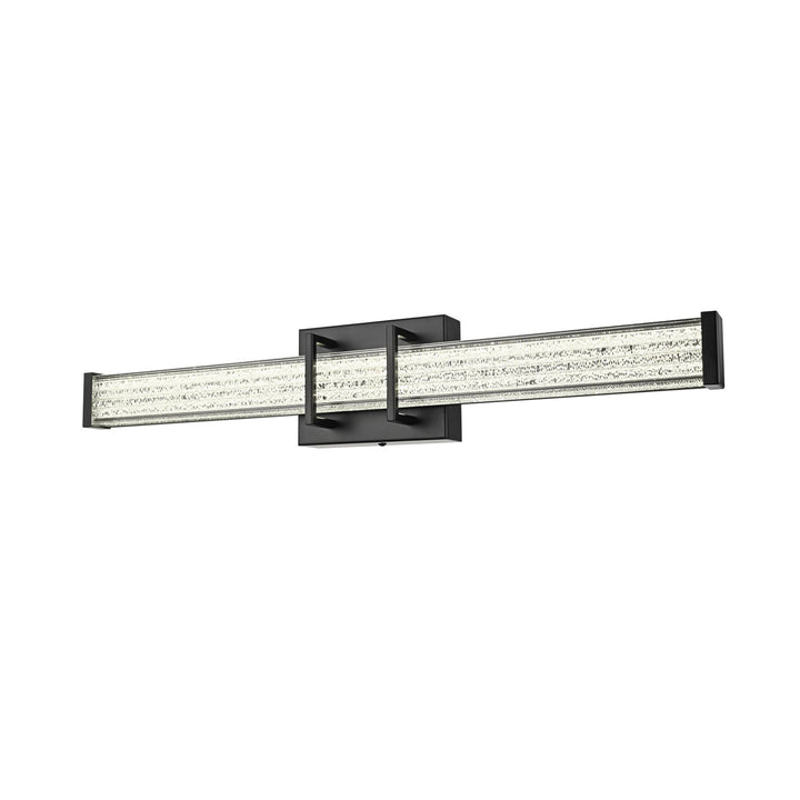 24 Inch Led Wall Sconce In Black