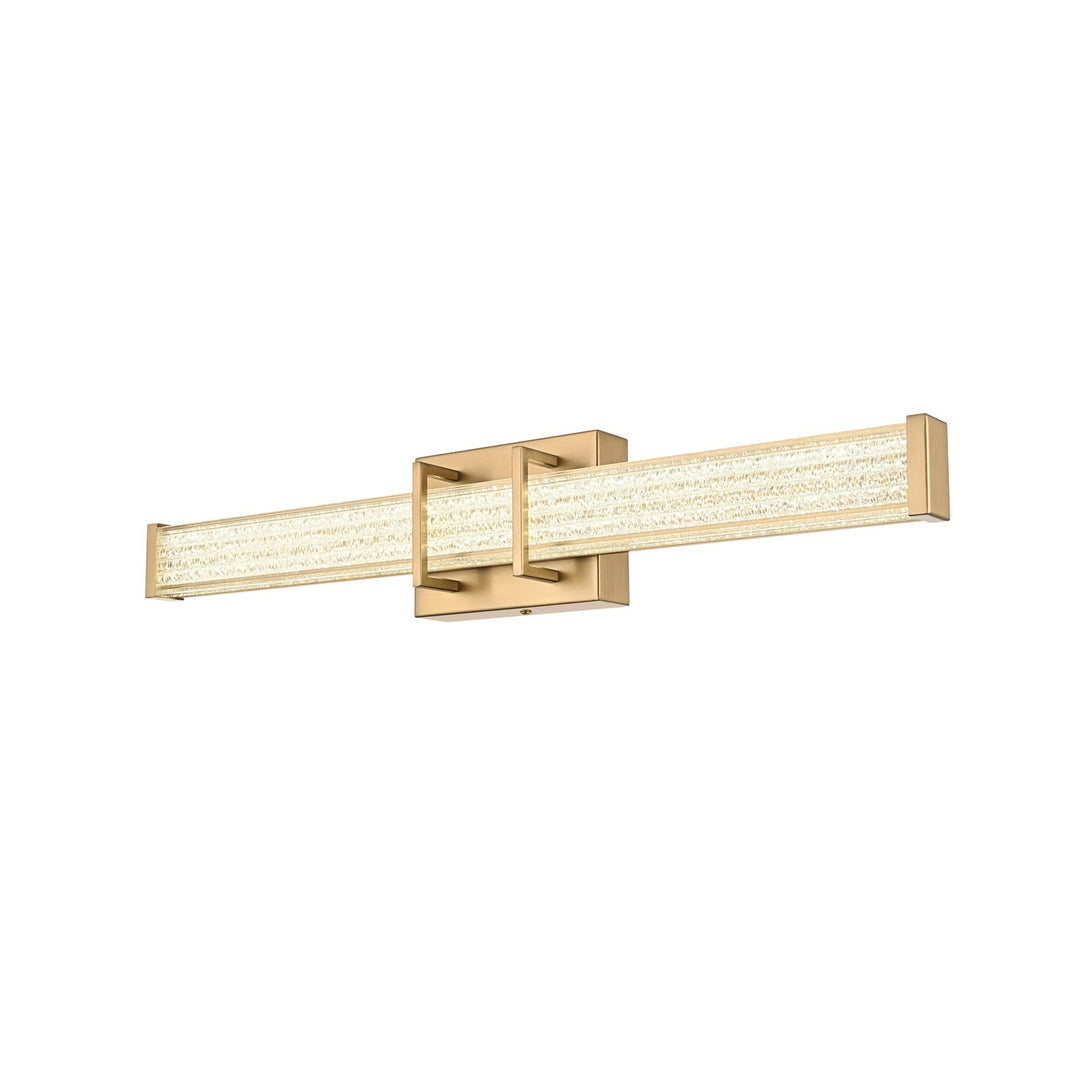 24 Inch Led Wall Sconce In Satin Gold
