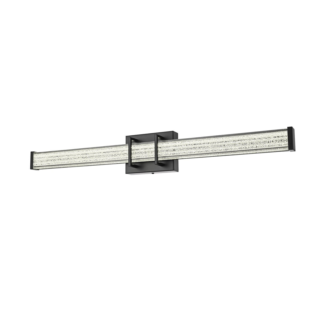 31 Inch Led Wall Sconce In Black