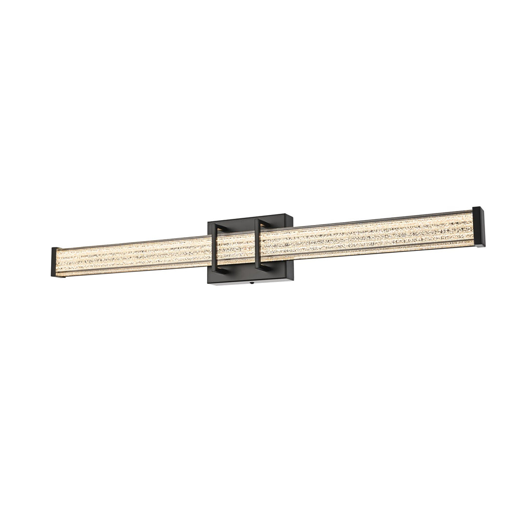 31 Inch Led Wall Sconce In Black