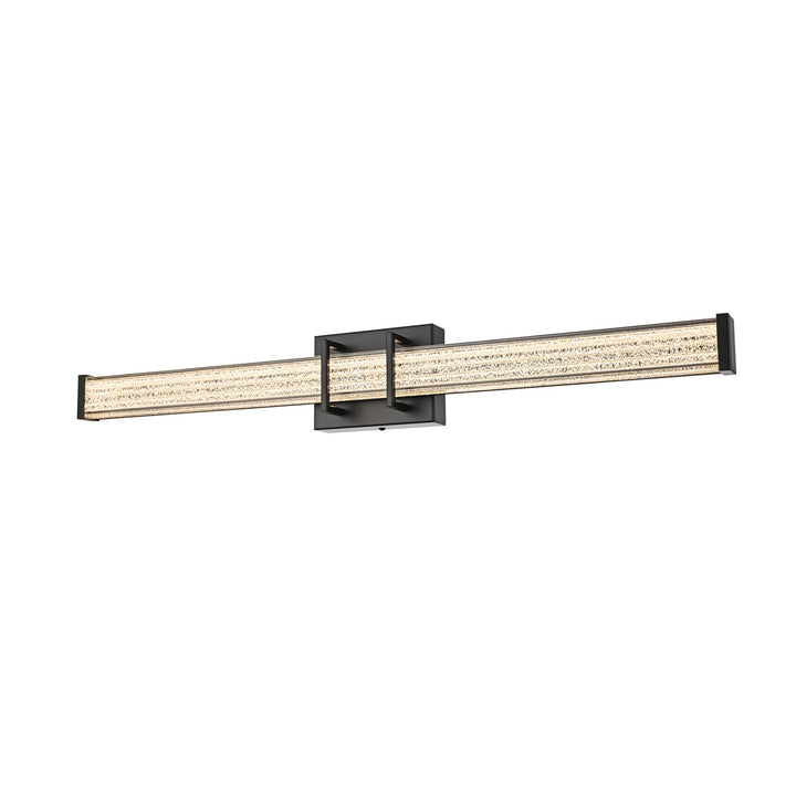 31 Inch Led Wall Sconce In Black