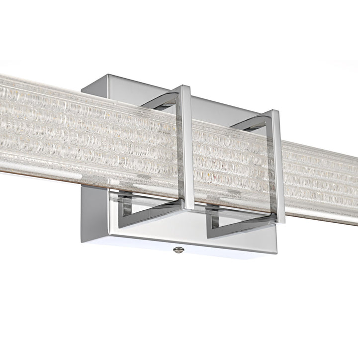 31 Inch Led Wall Sconce In Chrome