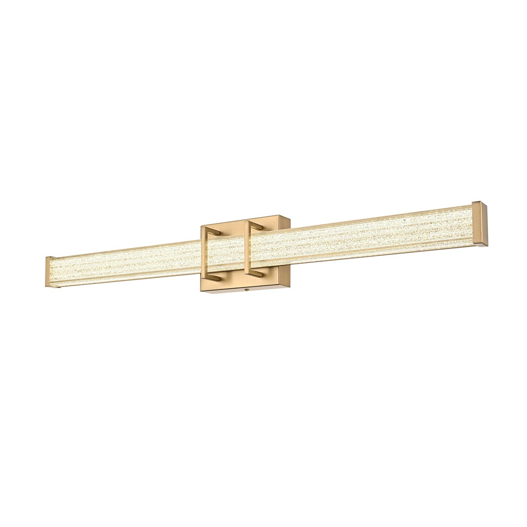 31 Inch Led Wall Sconce In Satin Gold