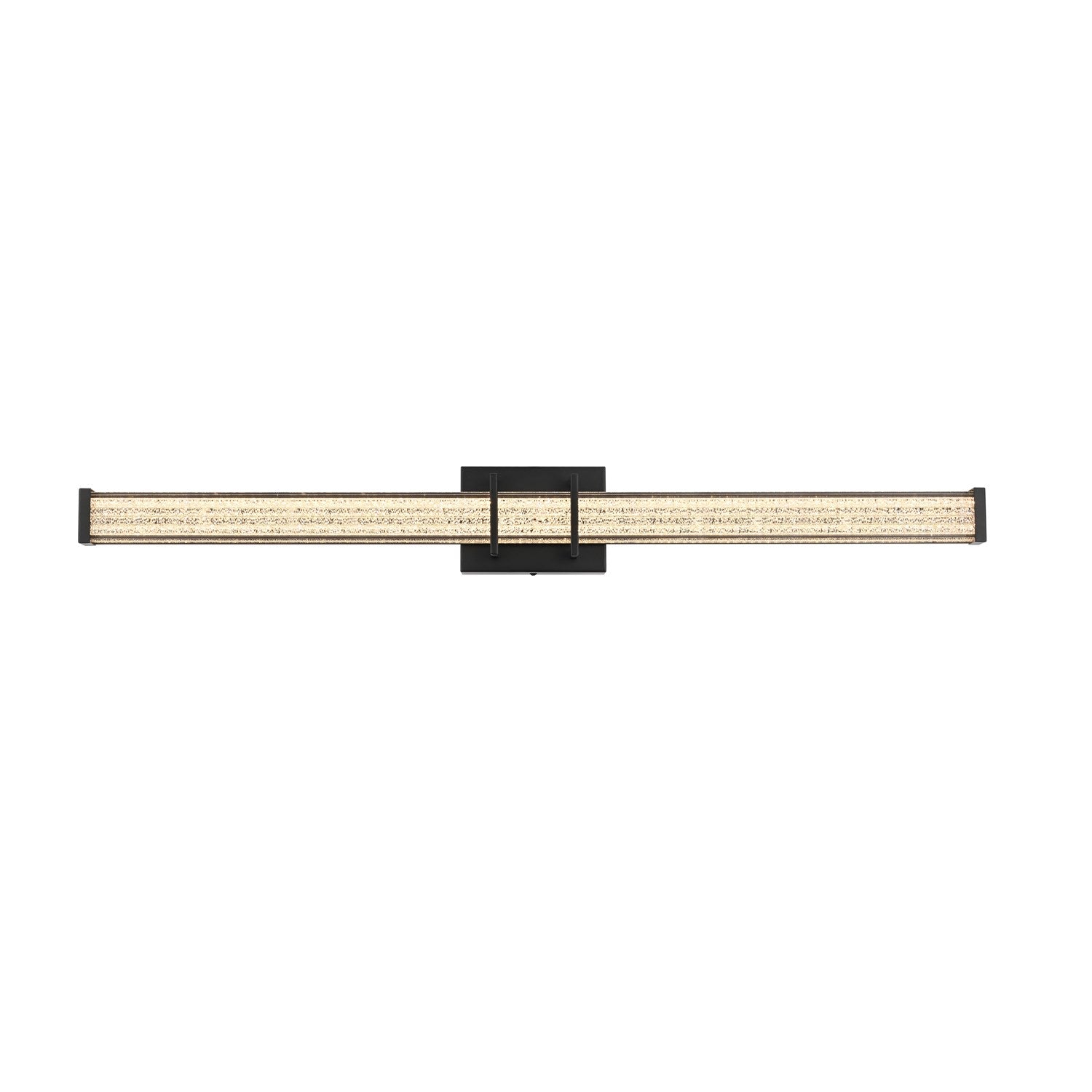 36 Inch Led Wall Sconce In Black by Living District