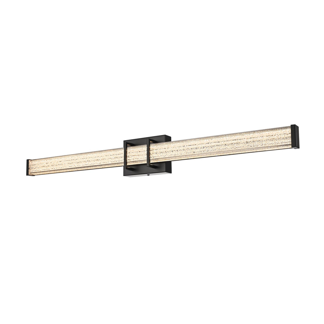 36 Inch Led Wall Sconce In Black