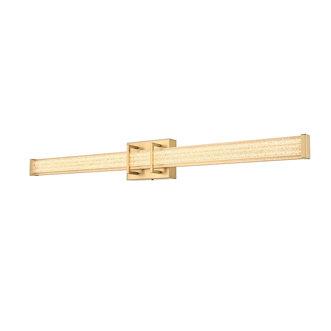 36 Inch Led Wall Sconce In Satin Gold