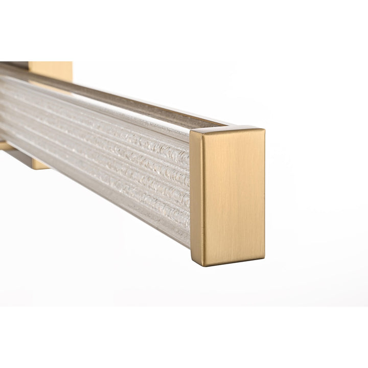36 Inch Led Wall Sconce In Satin Gold