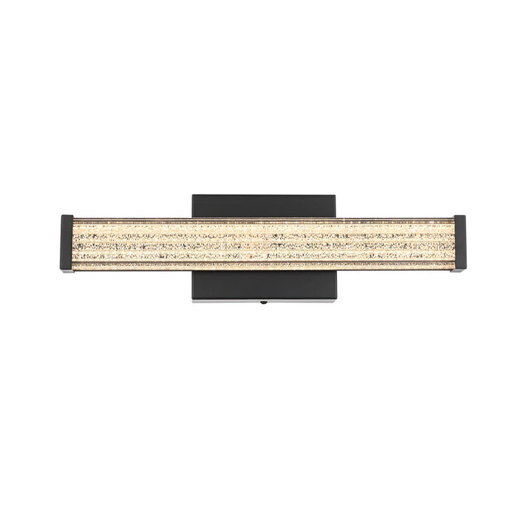16 Inch Led Wall Sconce In Black by Living District