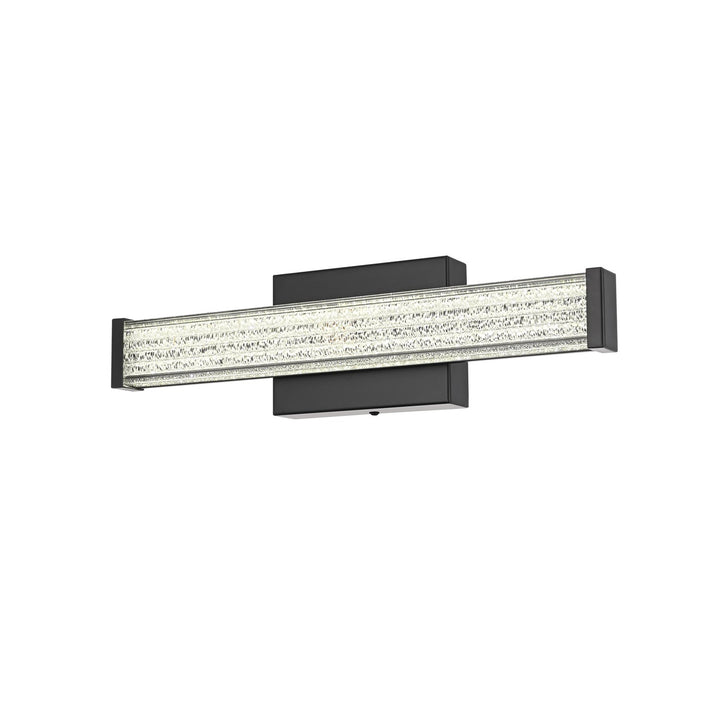 16 Inch Led Wall Sconce In Black