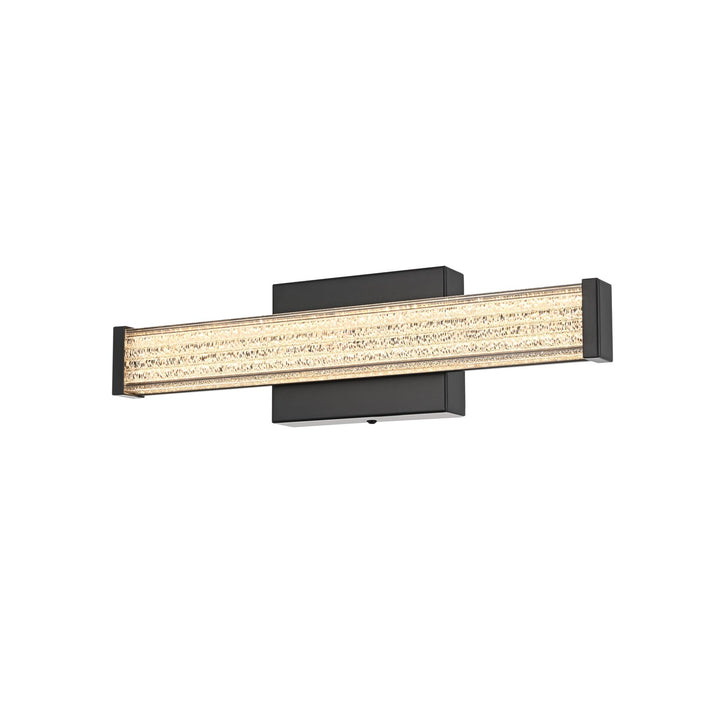 16 Inch Led Wall Sconce In Black