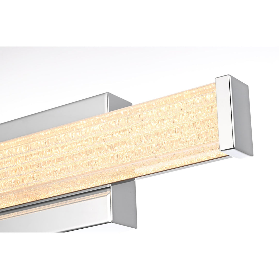 16 Inch Led Wall Sconce In Chrome