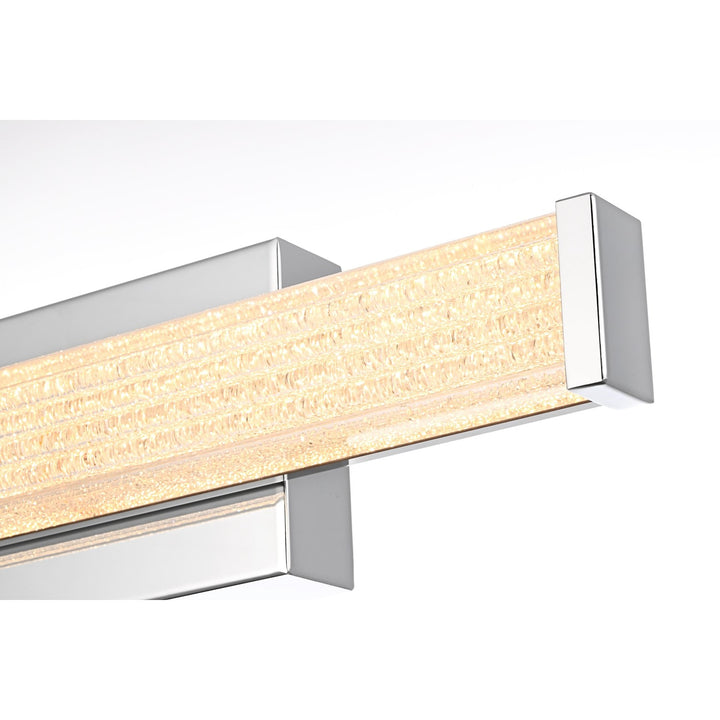 16 Inch Led Wall Sconce In Chrome