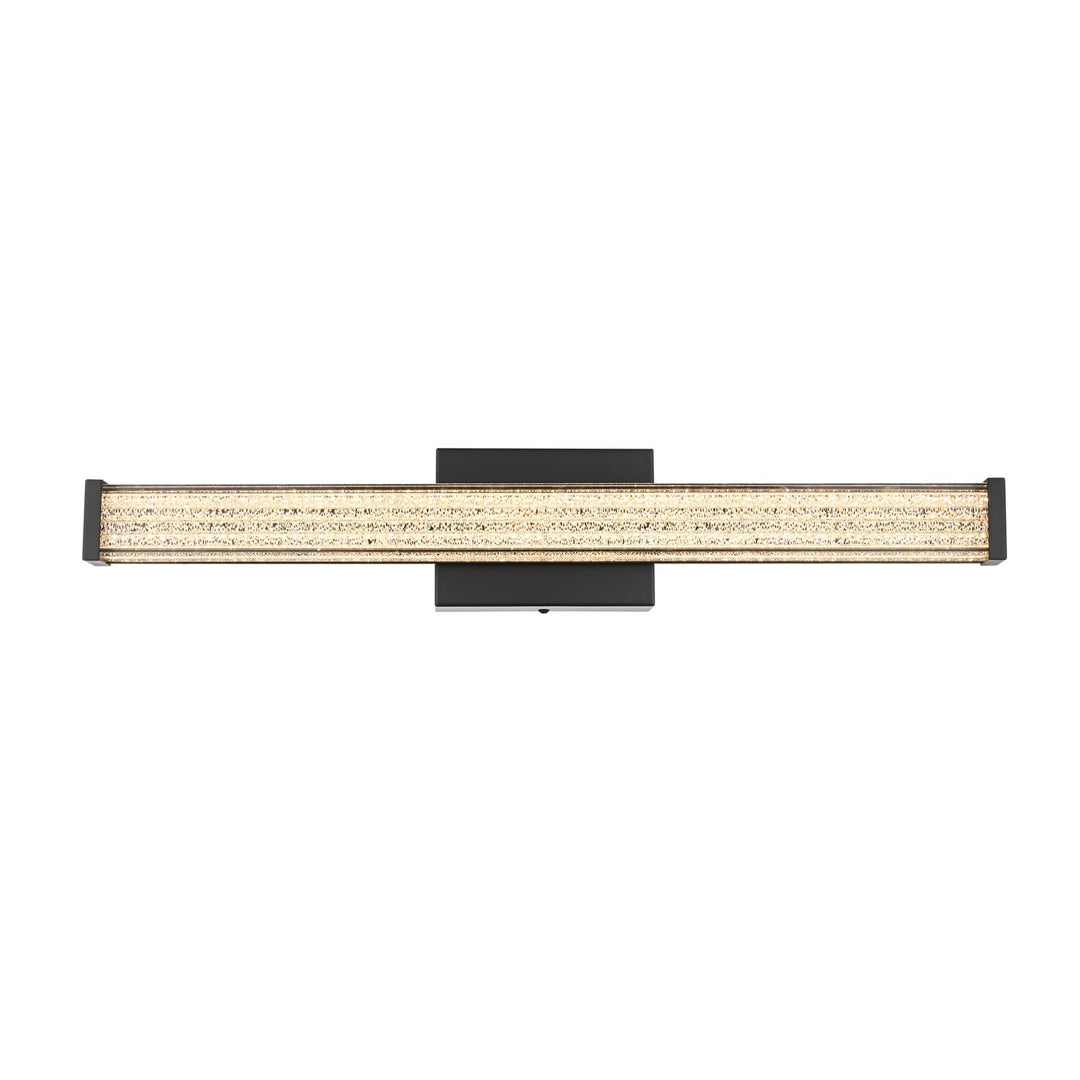 24 Inch Led Wall Sconce In Black by Living District
