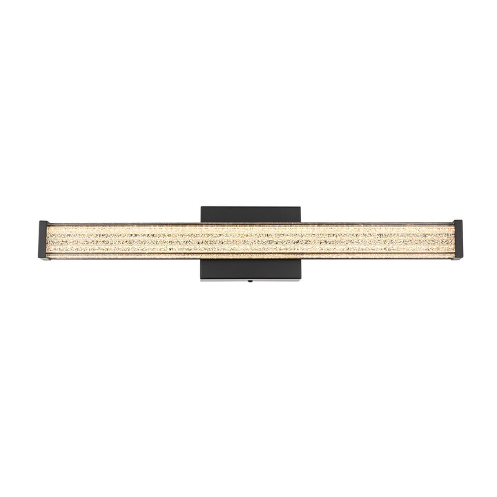 24 Inch Led Wall Sconce In Black by Living District