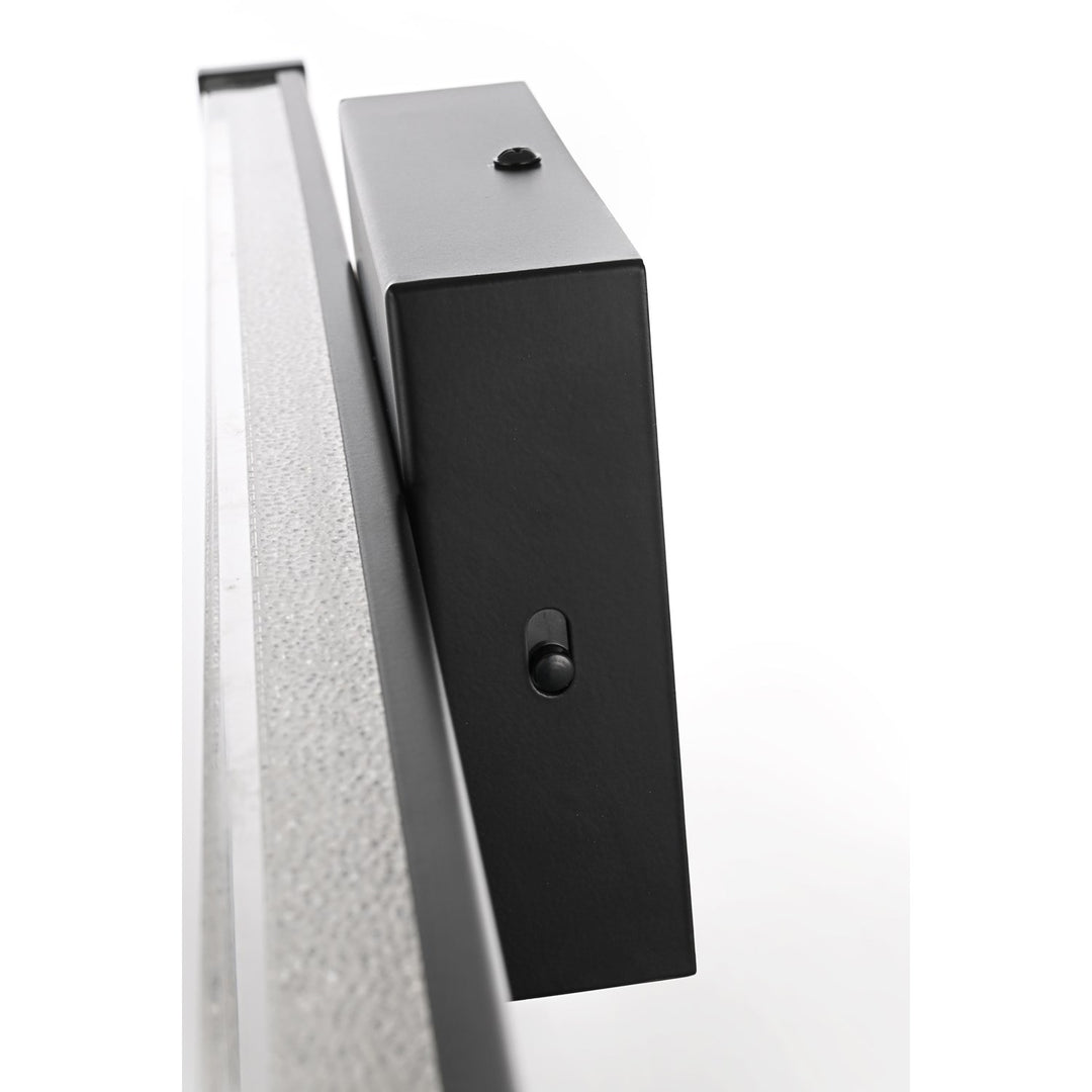 24 Inch Led Wall Sconce In Black