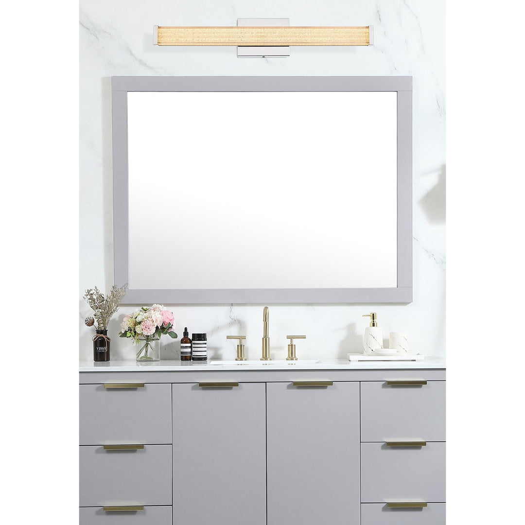 24 Inch Led Wall Sconce In Chrome