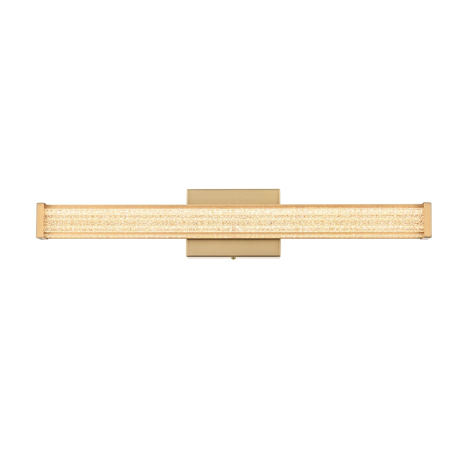 24 Inch Led Wall Sconce In Satin Gold by Living District