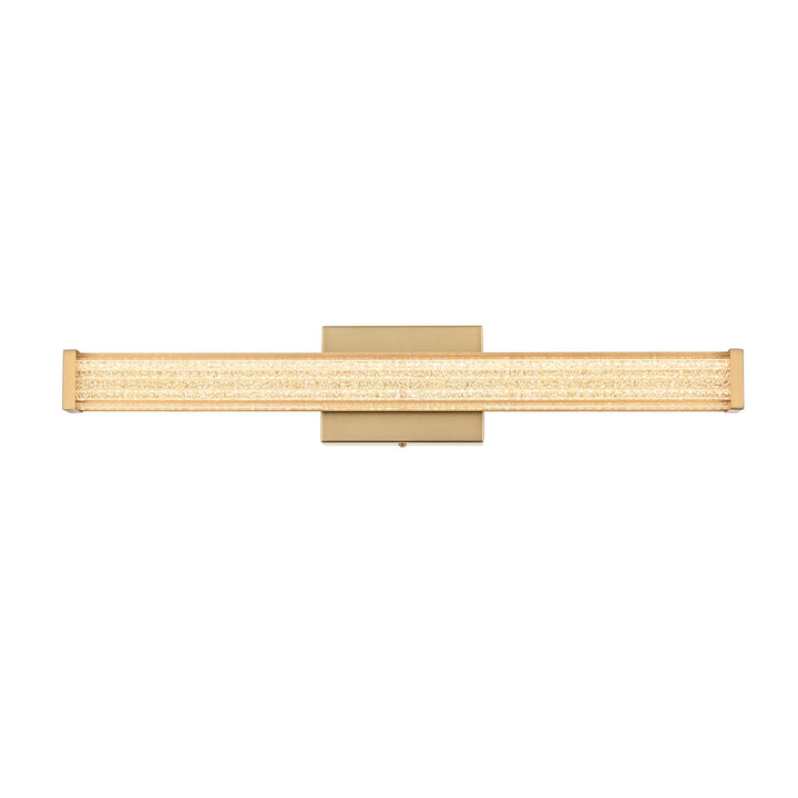 24 Inch Led Wall Sconce In Satin Gold by Living District