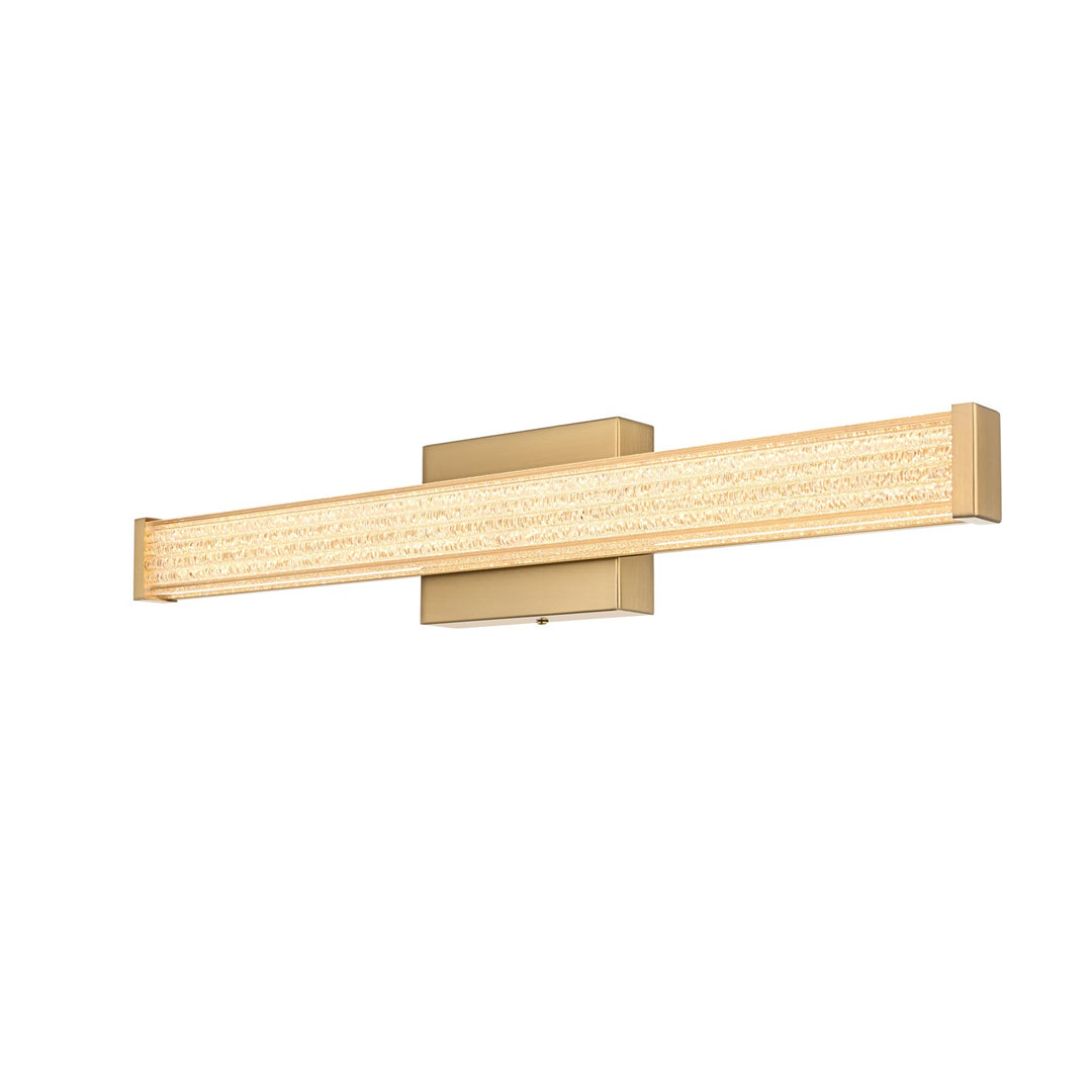 24 Inch Led Wall Sconce In Satin Gold